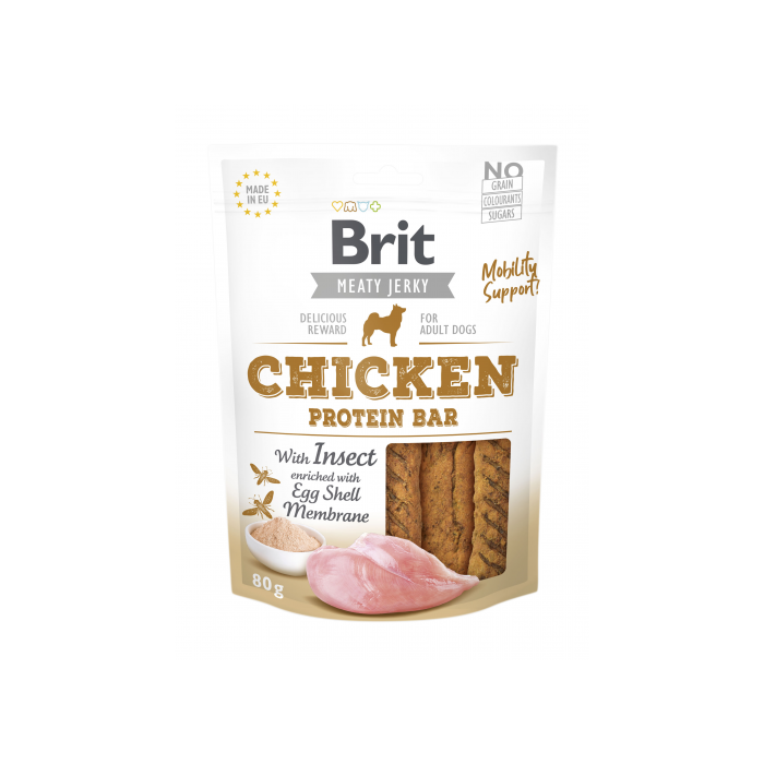 Brit meaty jerky chicken 80 g