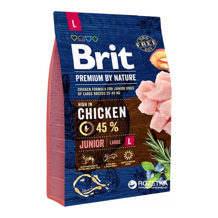 Brit chicken junior large 3kg