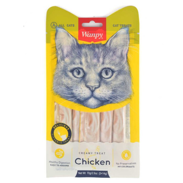 Wanpy Friandises chat crème...
