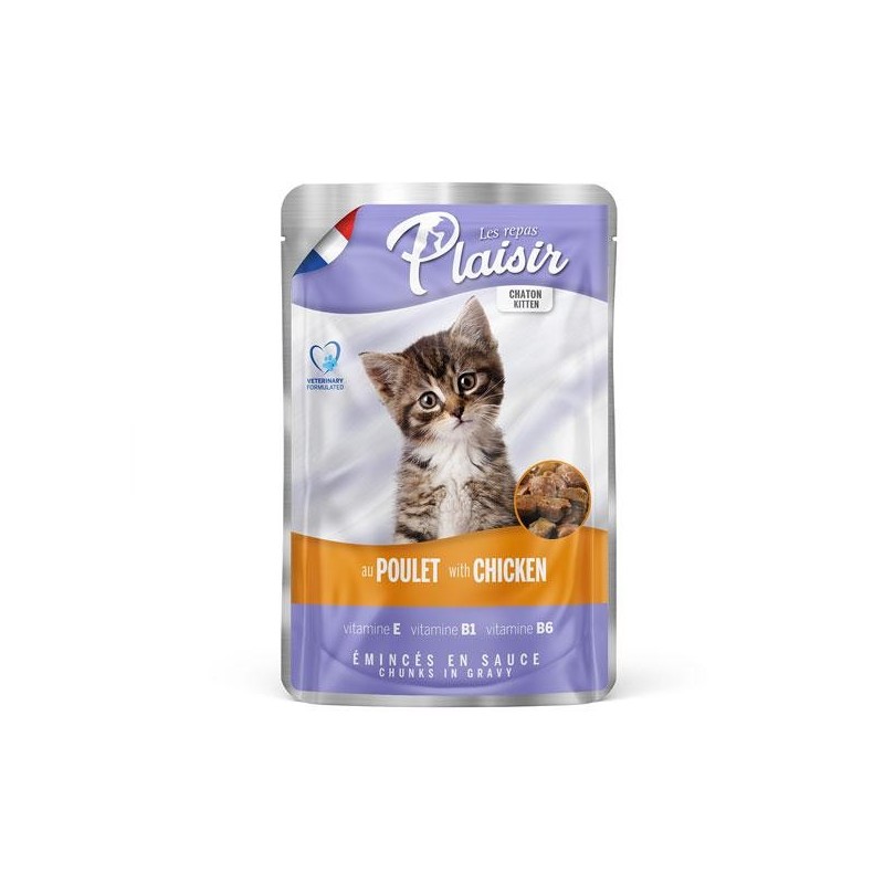 Edel pochon chat au poulet 100 g