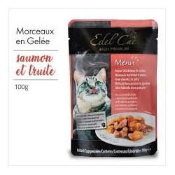 Edel pochon chat au saumon 100 g