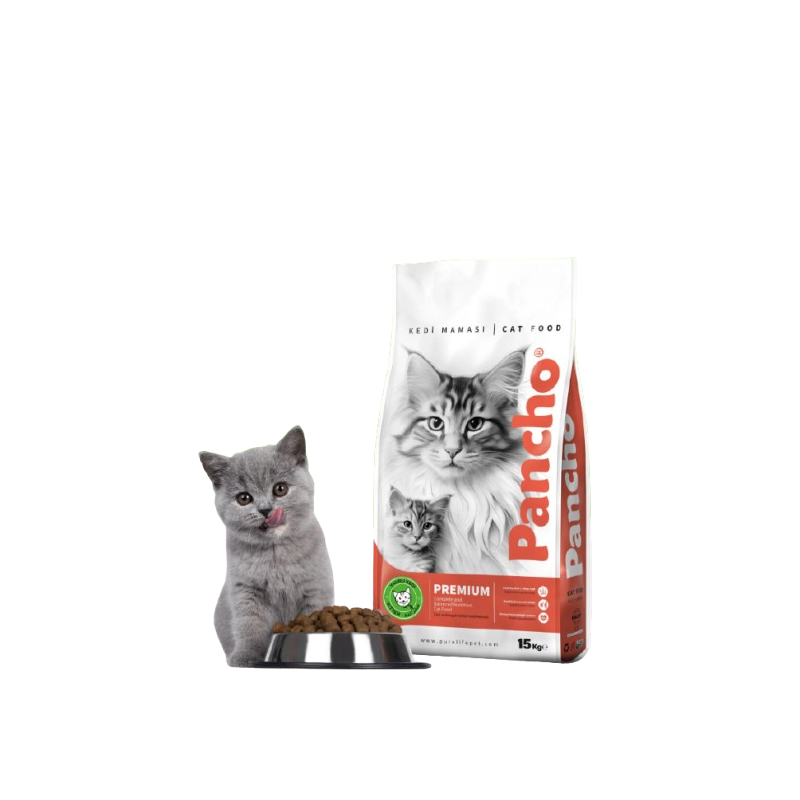 PANCHO PREMIUM  CROQUETTES CHATON  15 kg