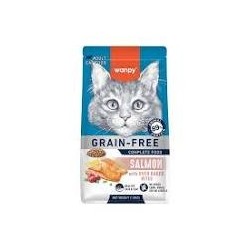 WANPY GRAIN FREE CHAT ADULTE AU SAUMON 1.5 KG