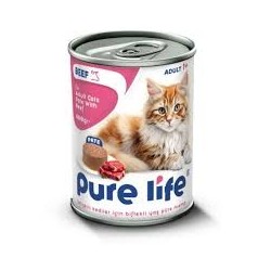 Pure Life pâté chat au bœuf 400 g