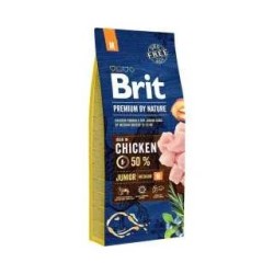 Brit Premium By Nature Junior Medium 15 kg