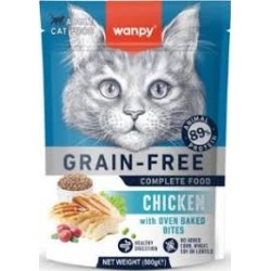 WANPY GRAIN FREE CHAT ADULTE AU POULET 500G