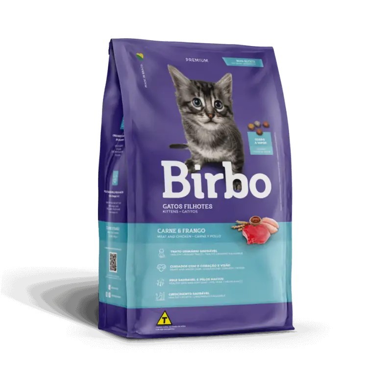 Birbo chaton bœuf et poulet 1 kg