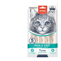 Wanpy Friandises chat SKIN & COAT 5*14g
