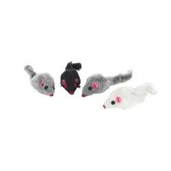 Felicat 4 souris en peluche