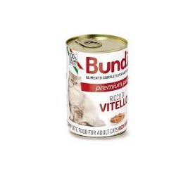 Boite Bundy Pâté  veau pour chat 400 g