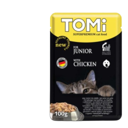 Tomi pochon chaton 100 g au poulet