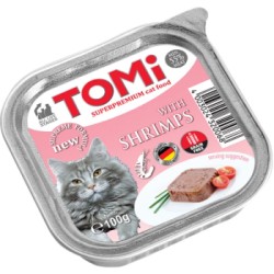 Tomi chat barquette 100 g shrimps