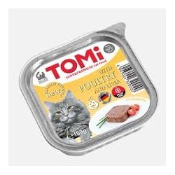 Tomi chat barquette 100 g au poulet
