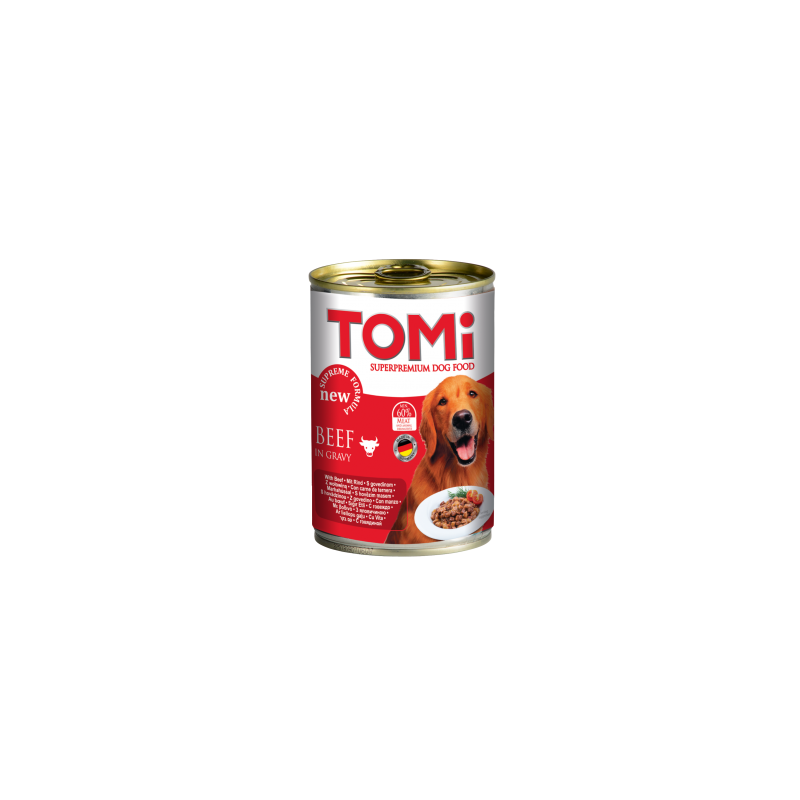Tomi chien en sauce 400 g au bœuf
