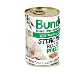 Boite Bundy chat stérilisé au poulet 400 g