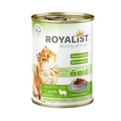 Royalist sauce à l'agneau pour chat 400 g