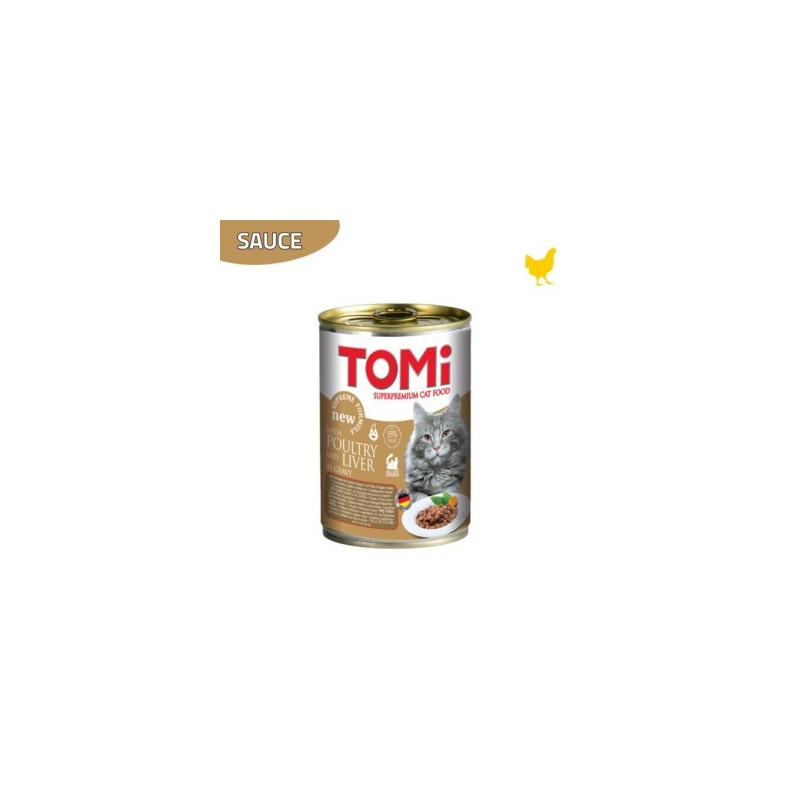 Tomi chat en sauce poulet 400 g