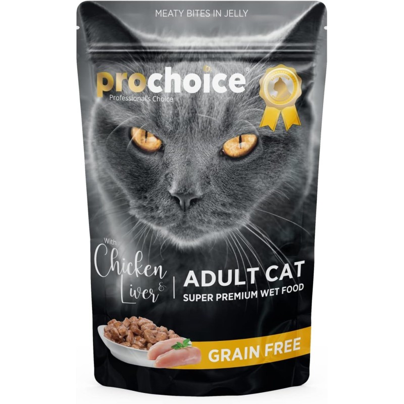 Prochoice au poulet pour chat adulte 85 g