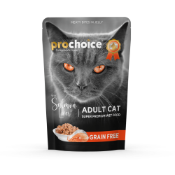 Prochoice au saumon pour chat adulte 85 g