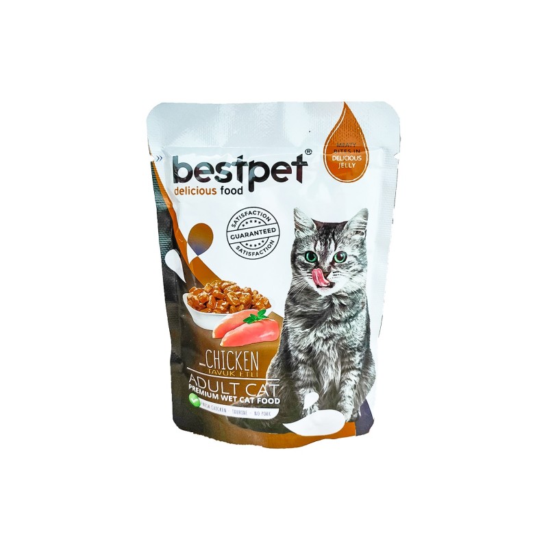 Bestpet au poulet pour chat 85 g