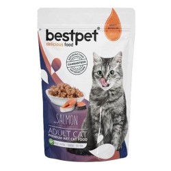 Bestpet au saumon pour chat 85 g