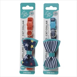 Collier Chat avec papillon