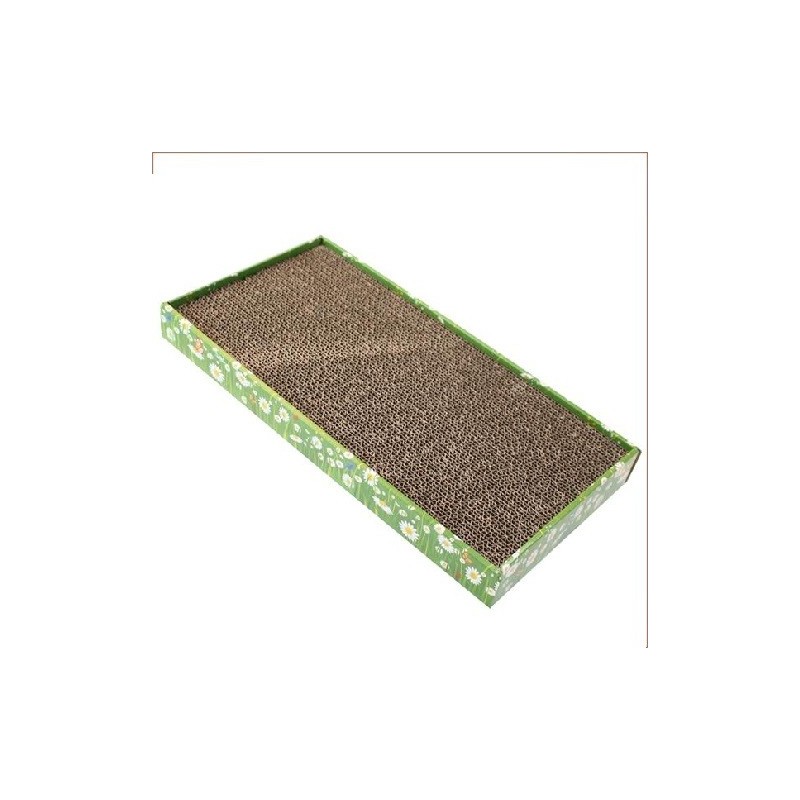 Croci Tapis de grattage en carton pour chat avec cataire