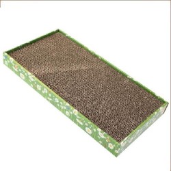 Croci Tapis de grattage en carton pour chat avec cataire