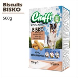 Biscuits Ciuffi Bisko pour chien 500 g