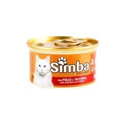 Simba humide chat mousse au poulet et dinde 85 g