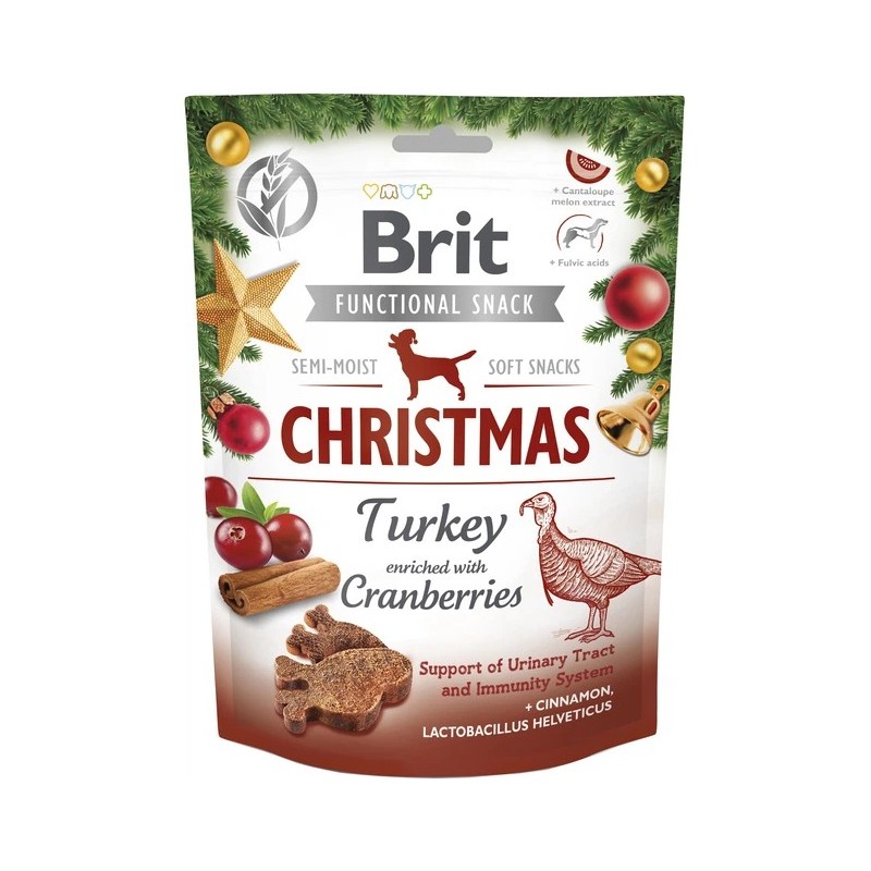 Brit care dog functionel snack christmas 150 g