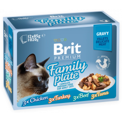 Brit Premium Family plate gravy( 12 * 85 g)