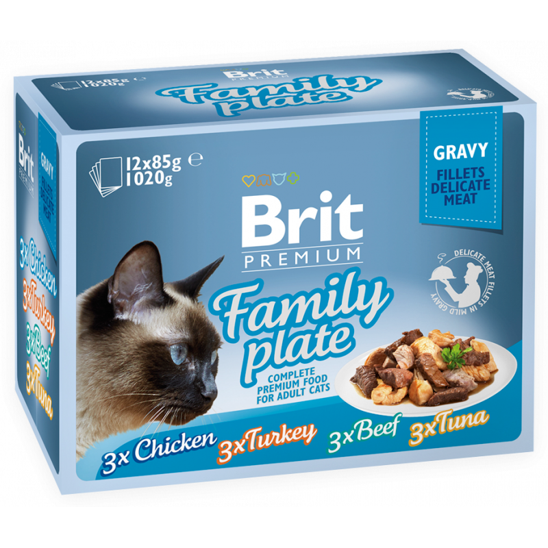 Brit Premium Family plate gravy( 12 * 85 g)