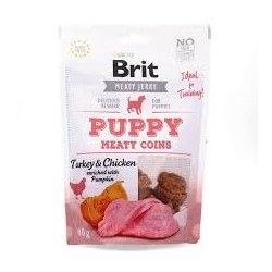 Brit meaty jerky puppy 80g