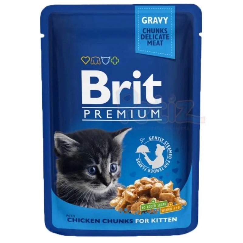 Brit premium chiken chunks 100g