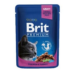 Brit premium chicken & turkey 100g
