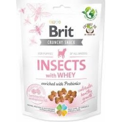 Brit crunchy snack insects with whey 200 g