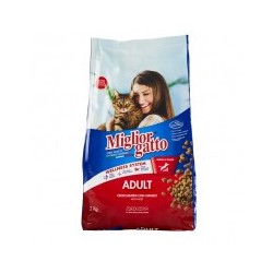 MIGLIOR GATTO chat adulte au bœuf 2 kg