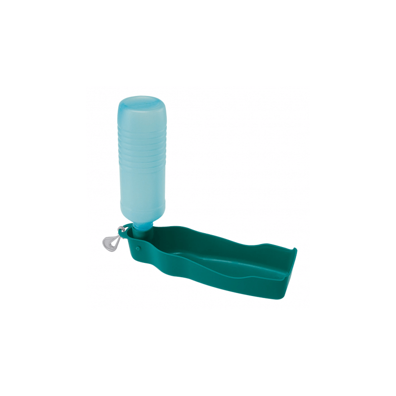 Bouteille d'eau automatique plastique pour chien