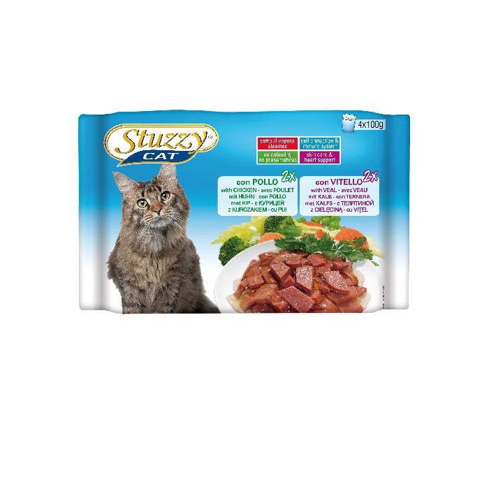 STUZZY CAT au poulet et veau