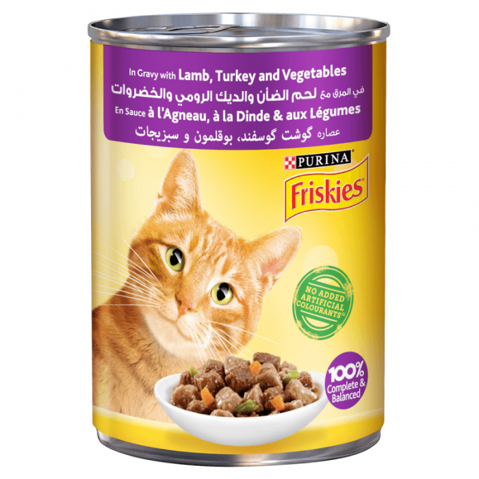 FRISKIES CHAT A L'AGNEAU ,...