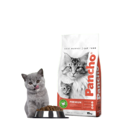 PANCHO PREMIUM  CROQUETTES CHATON  15 kg