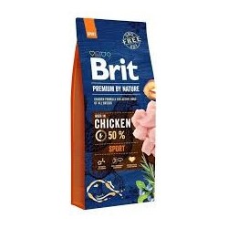 Brit Prenium Adulte Sport  au poulet 15 kg