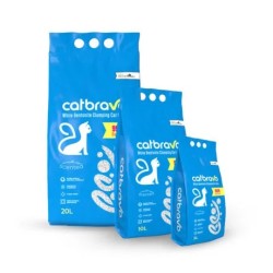 Catbravo Litière agglomérante  20 L savon de Marseille