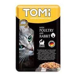 Tomi chat pochon 100 g au poulet et lapin