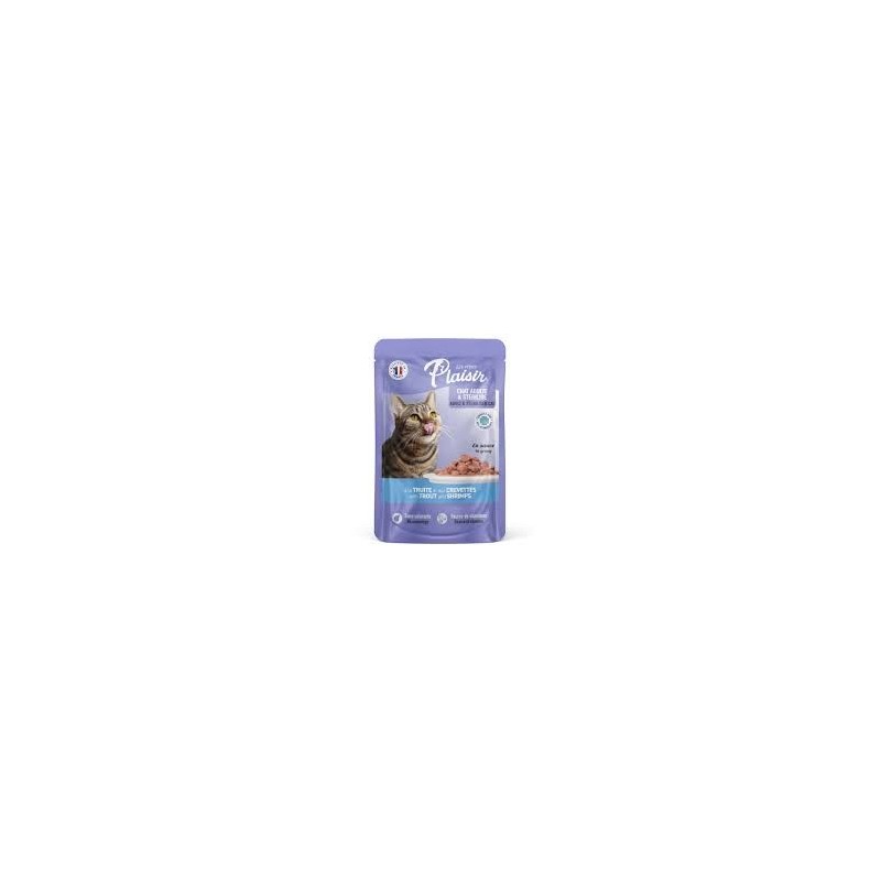 Plaisir pouchon la truite et crevette 100g
