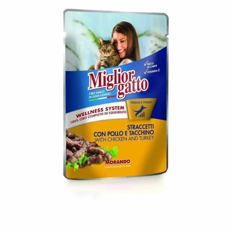 MIGLIOR GATTO  Chat pochon au poulet 100G