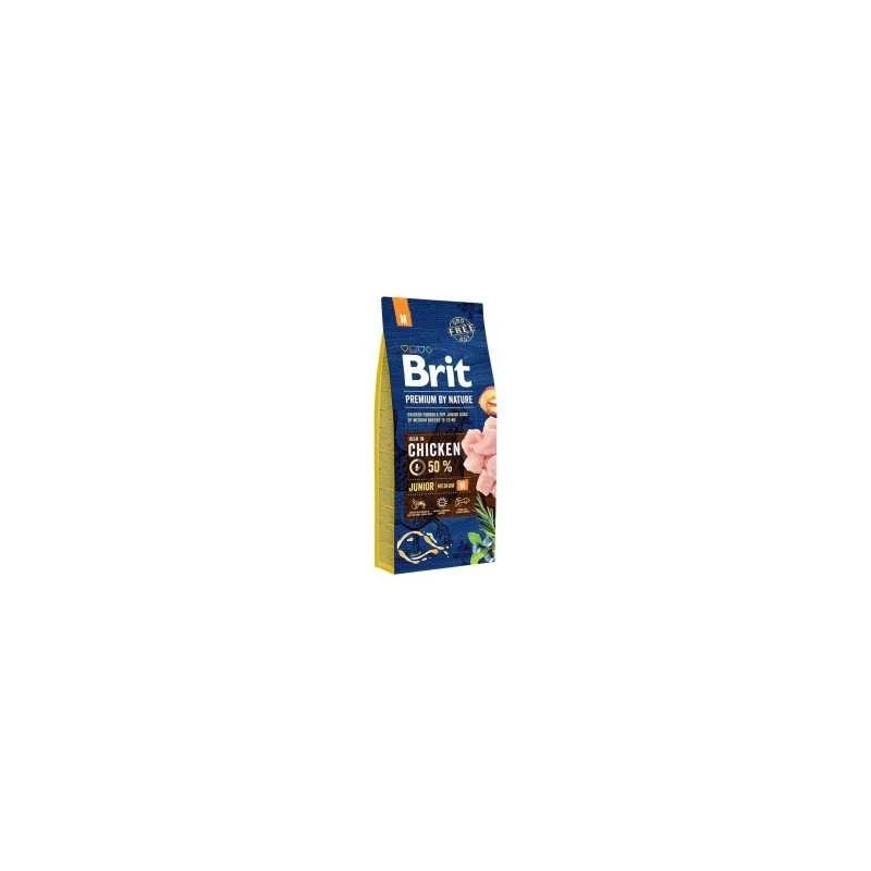 Brit Premium By Nature Junior Medium 15 kg