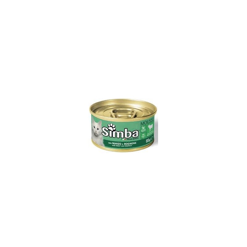 Simba humide chat mousse au bouf 85 g