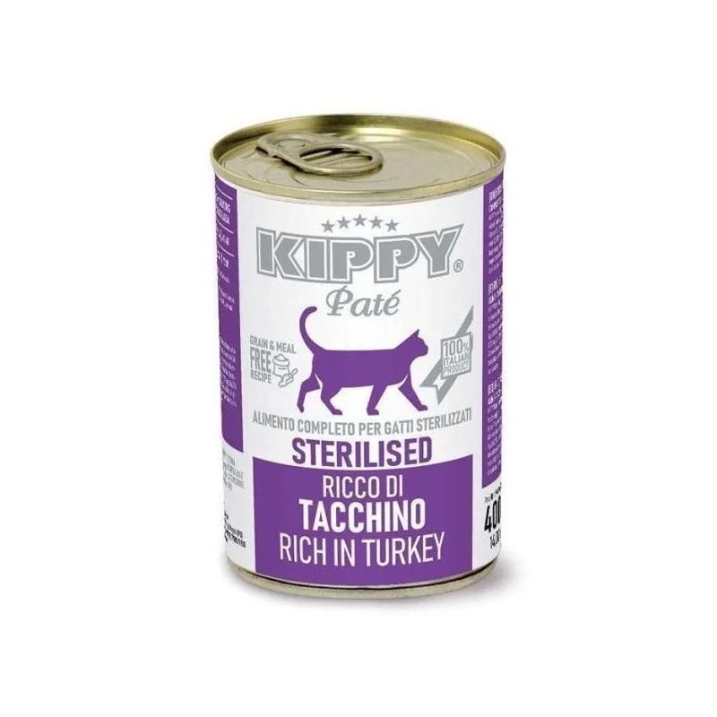 Kippy cat sterilise dinde 400 g